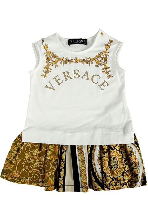 t-shirt versace bambina|versace baby pants.